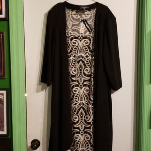 R&M Richard's plus size dress w/jacket